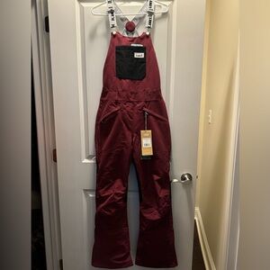 NWT Snowboard bibs